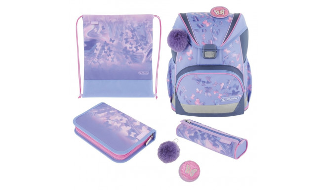 Herlitz koolikott-ranits ULTRALIGHT PLUS - Butterfly Para