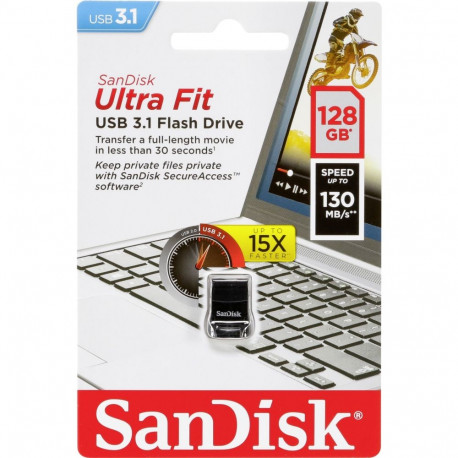 SanDisk 128GB Ultra Fit USB 3.1 130MB/s