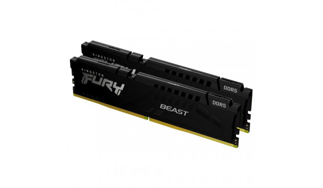 Memory DDR5 Fury Beast 16GB(2*8GB)/6000 CL30 EXPO black