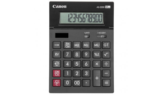 Canon CANON AS-2200 table calculator