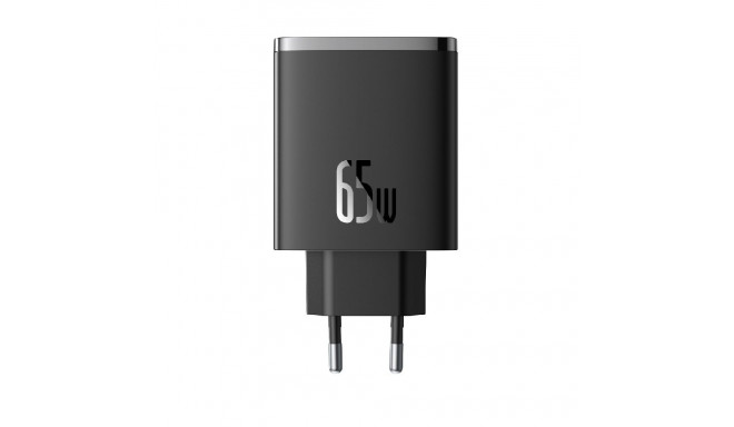Baseus wall charger Cube Pro PD 65W 2x USB-C 1x USB black