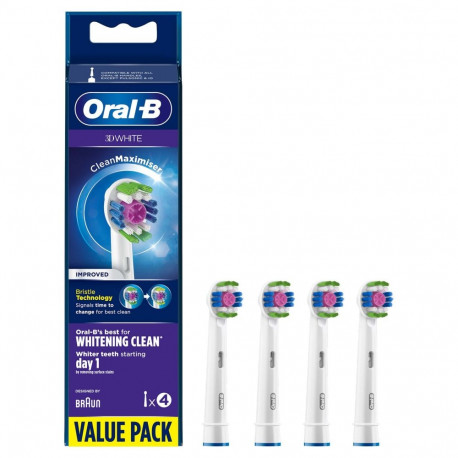 Oral-B 3D White asendushari, 4 tk.