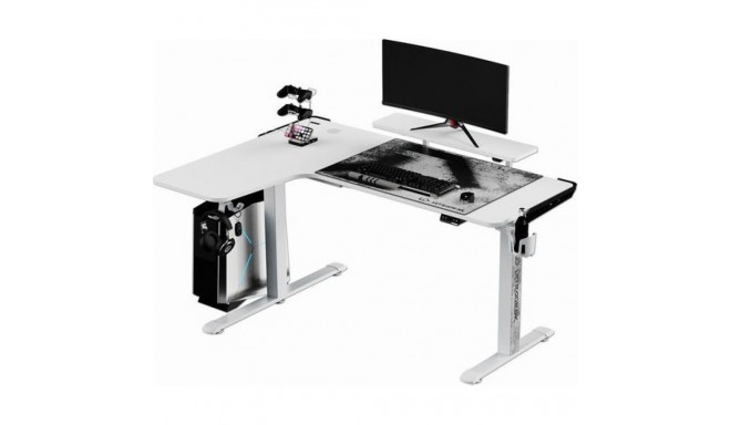 Ultradesk Winger desk, white, 155 cmx111 cm