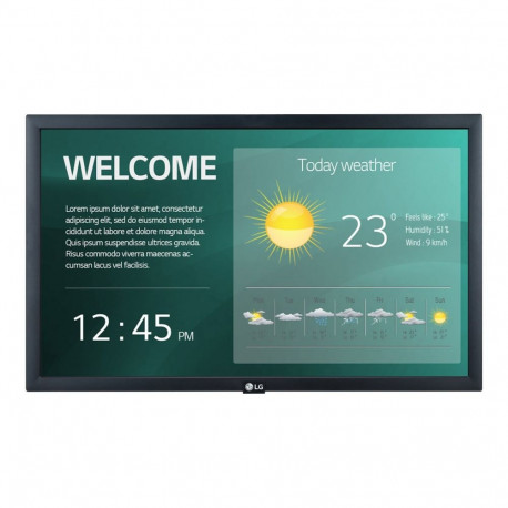 LG infoekraan 22SM3G-B 21.5" 1920x1080 250cd/m² 14ms HDMI USB WebOS