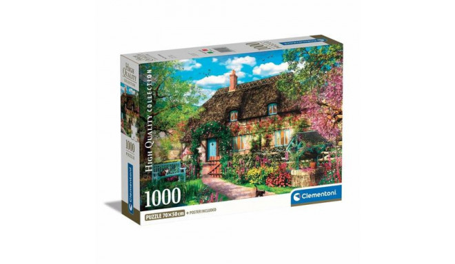 Clementoni High Quality Collection The Old Cottage Jigsaw puzzle 1000 pc(s) Art