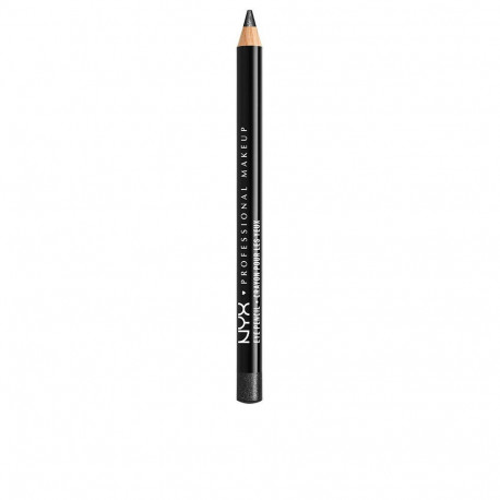 NYX Professional Makeup silmapliiats Slim 1,2g, must sädelusega