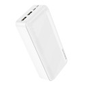 Borofone Power Bank 30000mAh BJ27B Pindar - 2xUSB - white
