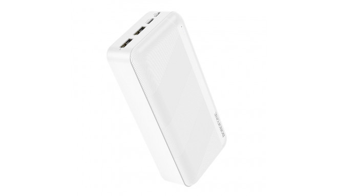 Borofone Power Bank 30000mAh BJ27B Pindar - 2xUSB - valge