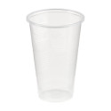 Joogitops 250ml läbipaistev biolagunev PLA 20tk/pk