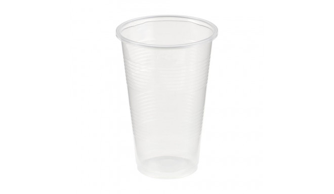 Drinking cup 250ml transparent biodegradable PLA 20pcs/pk