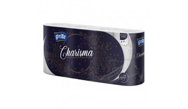 Toilet paper 4-layer GRITE Charisma 152 sheets 8rl