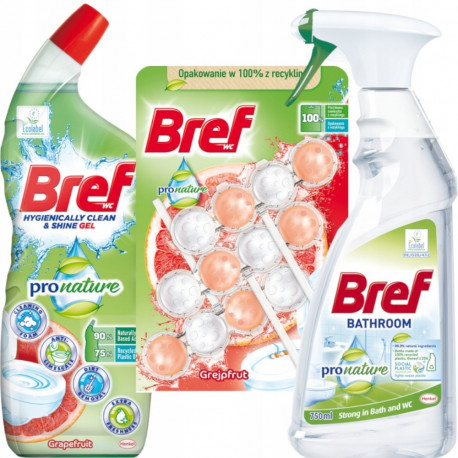 WC puhastusvahend BREF Pro Nature Grapefruit 700ml