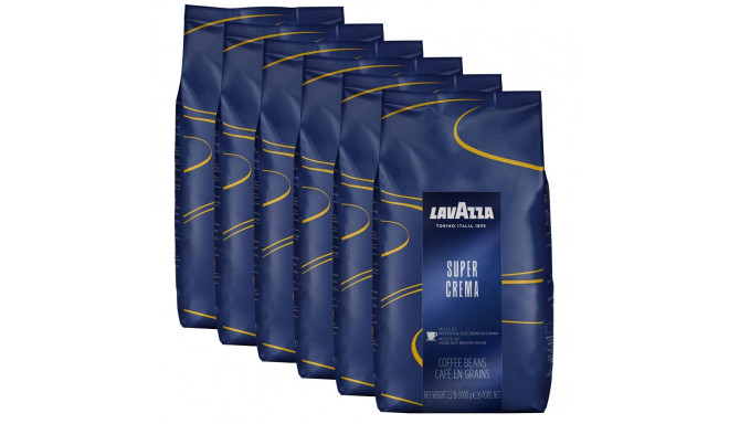 Кофе в зернах LAVAZZA Blue Super Crema Espresso 1кг