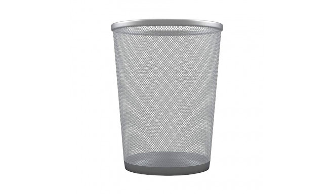 Paper bin, metal mesh, VICTORIA OFFICE, silver