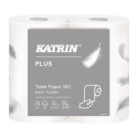 Toilet paper 2-layer KATRIN Plus Toilet 300RF (10500) 4rl