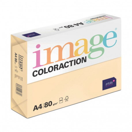 Colored paper A4 80g IMAGE Coloraction canary yellow (Canary) 500 sheets