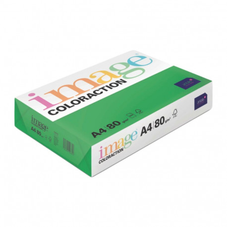 Color paper A4 80g IMAGE Coloraction no.68 deep green (Dublin) 500 sheets