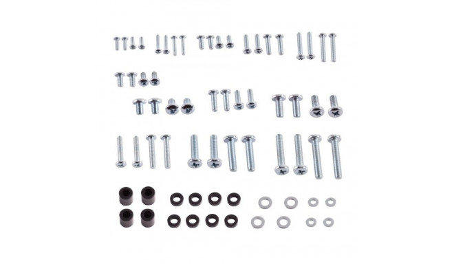 A set of screws for fixing TVs