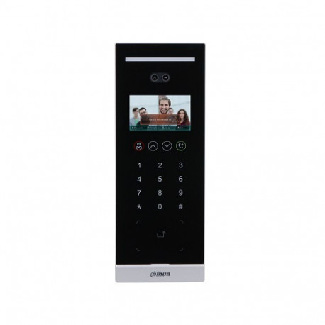 Apartment IP intercom camera with face recognition, 2MP, 4.3" IPS screen, 1/2.7", 88°, IP65
