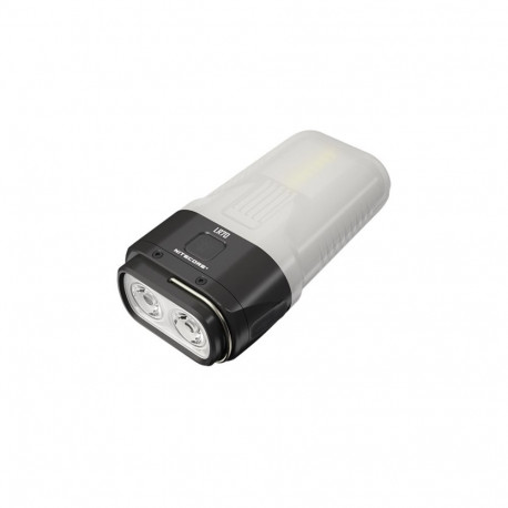 Nitecore LR70 taskulamp must, valge universaalne LED-taskulamp