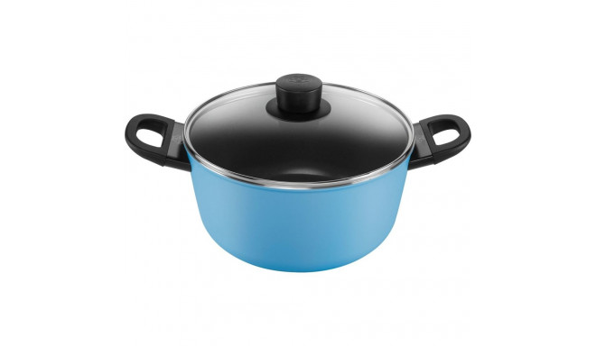 Ballarini Caprera 2H sinine kaanega pott 24 cm