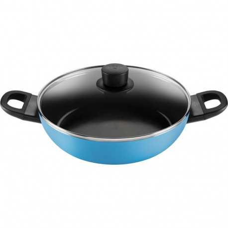 Ballarini Caprera sinine kaanega sügav pann 2H 28 cm