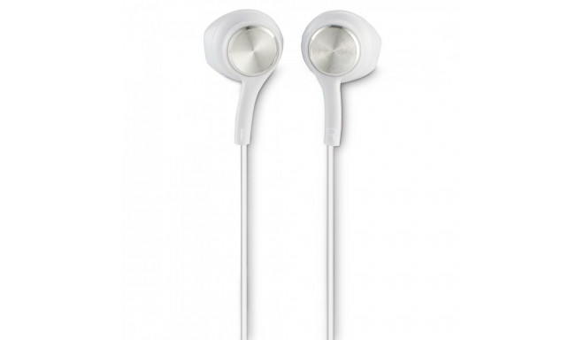 Earbuds stereo white