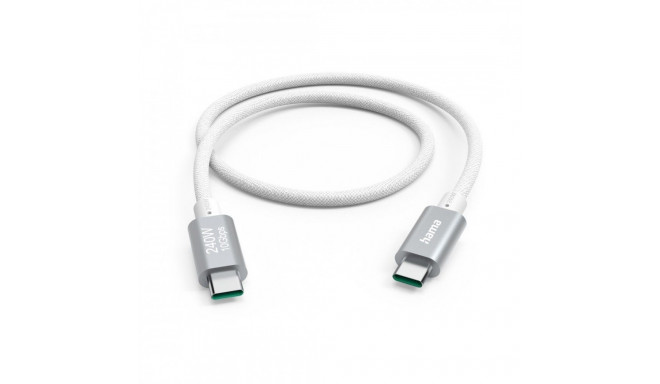 240W valge USB C-C kaabel 1,5m