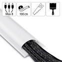 cable duct white