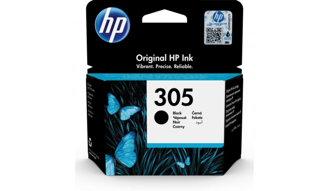 HP 305 must tindikassett