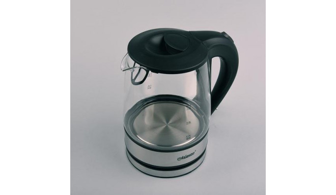 Feel Maestro MR062 electric kettle 1.2 L 1630 W Black, Transparent