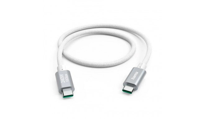 Hama Full-Featured USB cable USB 3.2 Gen 2 (3.1 Gen 2) 1.5 m USB C White