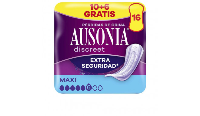 AUSONIA DISCREET compresas incontinencia maxi 16 u