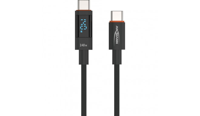 Ansmann USB-C 140W laadimiskaabel, 1,2 m