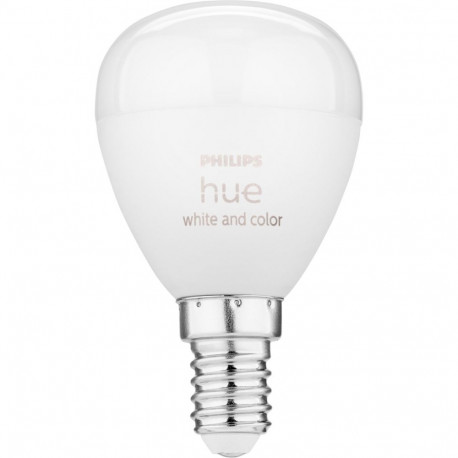 Philips Hue valge ja värviline Ambiance nutipirn, E14, ümmargune, 470 lm