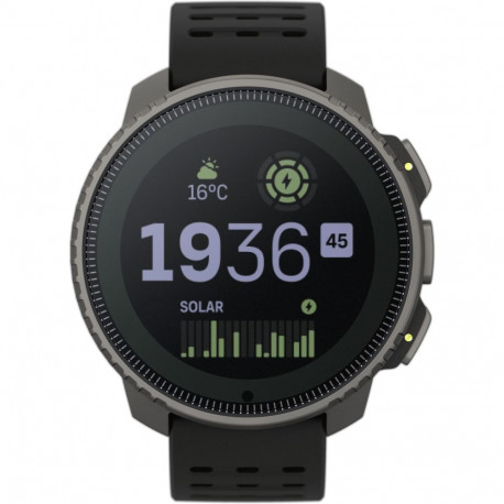 Suunto Vertical Titanium Solar spordikell, Must