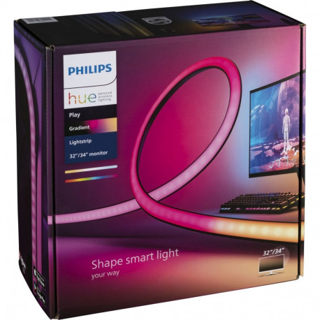 Philips Hue LightStrip Gradient PC jaoks nutikas LED-valgustiriba 32-tollisele monitorile