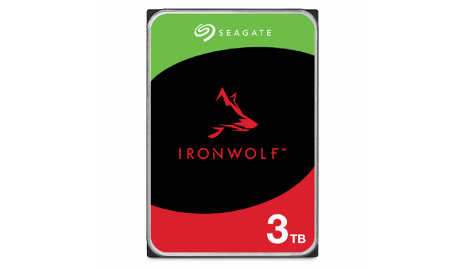 Seagate IRONWOLF 3 TB SATAIII 256 MB 3,5" kõvaketas