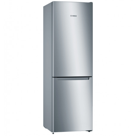 Bosch KGN36NLEA Serie 2 külmik-sügavkülmik, teras