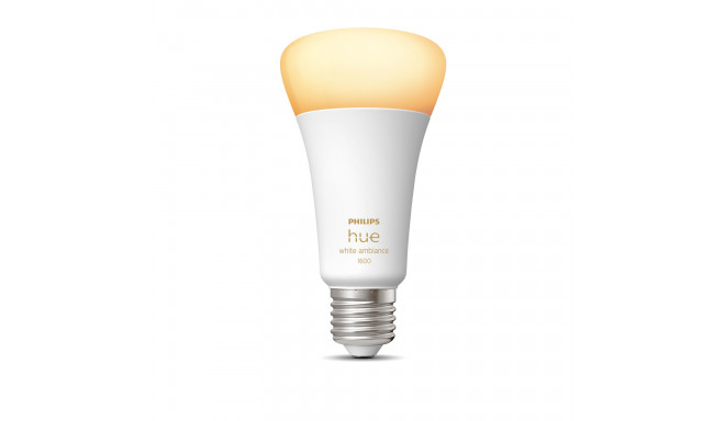 Philips Hue -LED-älylamppu, White Ambiance, E27, 1520 lm