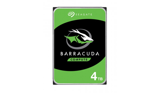 Seagate Barracuda 4 TB 256 MB 5400 RPM 3,5" SATA III (6 Gb/s) kõvaketas