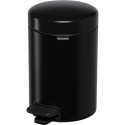 Brabantia Pedal Bin newIcon -roska-astia 3 l, matta musta