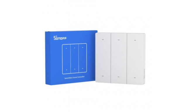 Wireless wall switch, RF controlled, Sonoff R5W