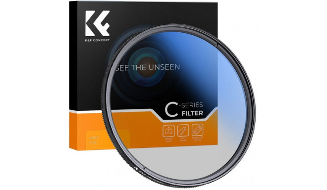 K&F Concept Classic HMC CPL circular polarizing filter 55 mm