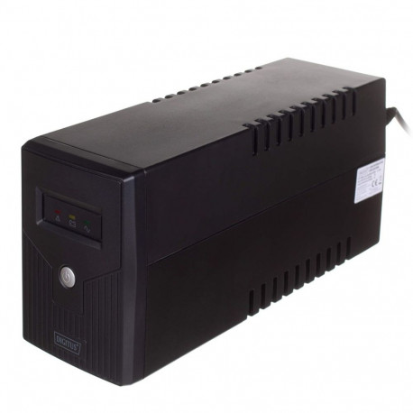 Digitus DN-170064 uninterruptible power supply (UPS) Line-Interactive 0.8 kVA 480 W 2 AC outlet(s)