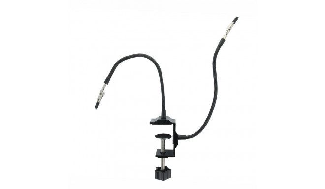 Soldering holder third hands help with 2 arms