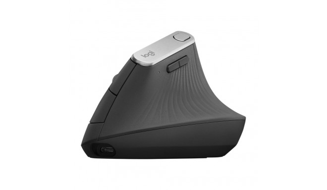 Logitech | Ergonomic Mouse | MX VERTICAL | Wireless | USB, Bluetooth | Graphite