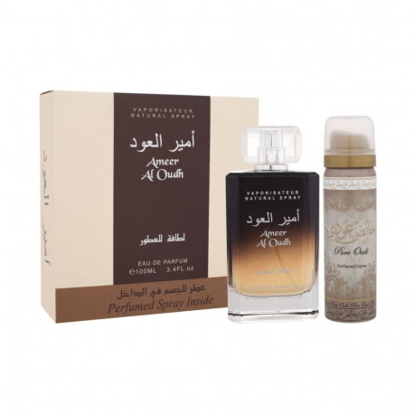 Lattafa Ameer Al Oudh Eau de Parfum (100ml) (Edp 100 ml + Deodorant 50 ml)