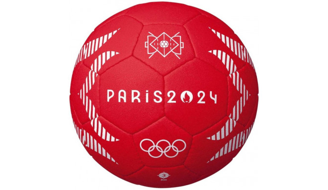 Piłka ręczna Molten Igrzyska Olimpijskie 2024 czerwona H3A3400-S4F 3