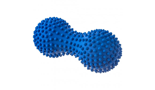 Wałek do masażu i rehabilitacji Tullo duoball 15,5 cm niebieski 447